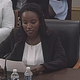 Carine Kanimba speaks in front of Congress.
